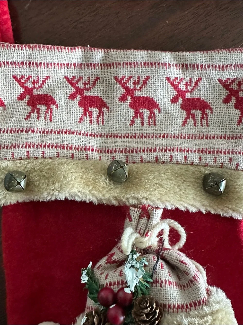 Home Accents Wishes & Wonder Christmas Stocking 3D Snowman Holiday Decoration